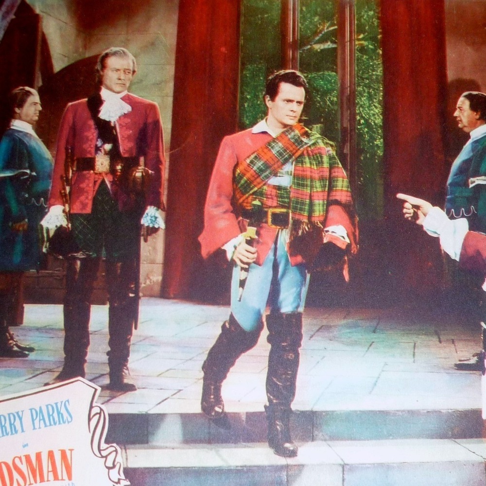 The Swordsman 1947 Original Lobby Card #7 Larry Parks Technicolor Scotland 11x14
